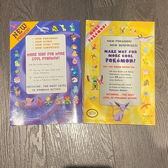 Vintage The Official Pokémon Handbook #2 & #3 Scholastic Collectible Books - Picture 2 of 16